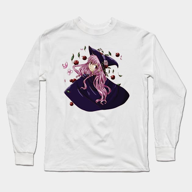 Fruit Witch Long Sleeve T-Shirt by Small Potatoes Illustration